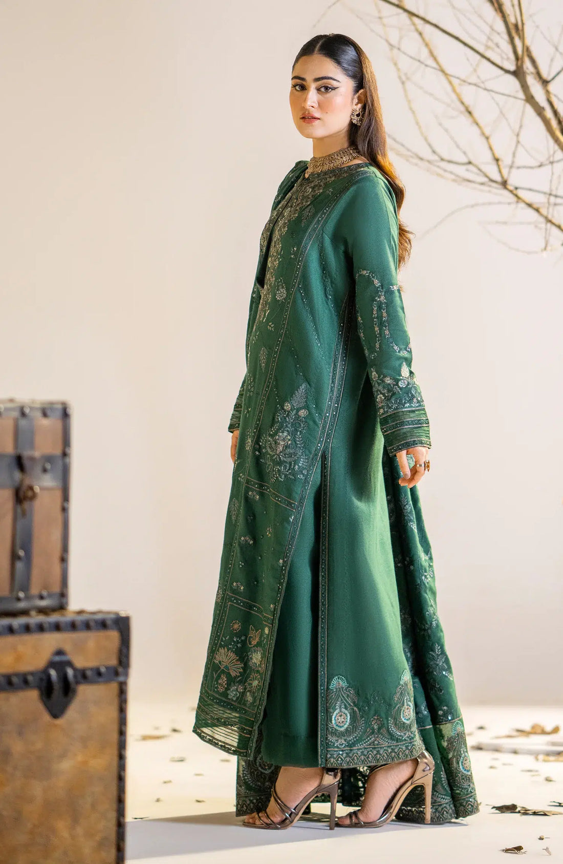 Maryum N Maria | Shehr Bano Winter 23 | JHEEL MW23563 - House Of Anaya