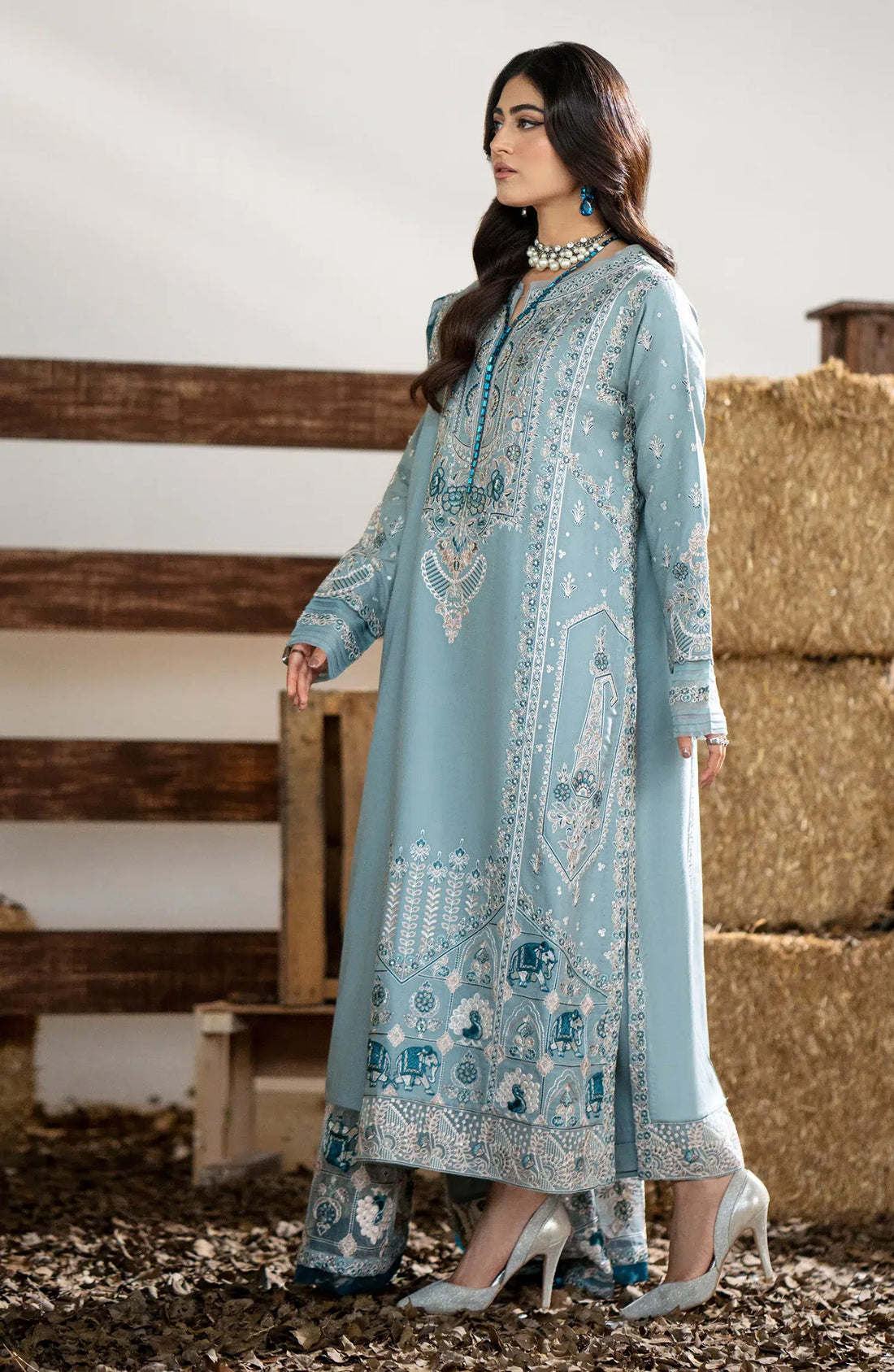 Maryum N Maria | Shehr Bano Winter 23 | PREET MW23557 - House Of Anaya