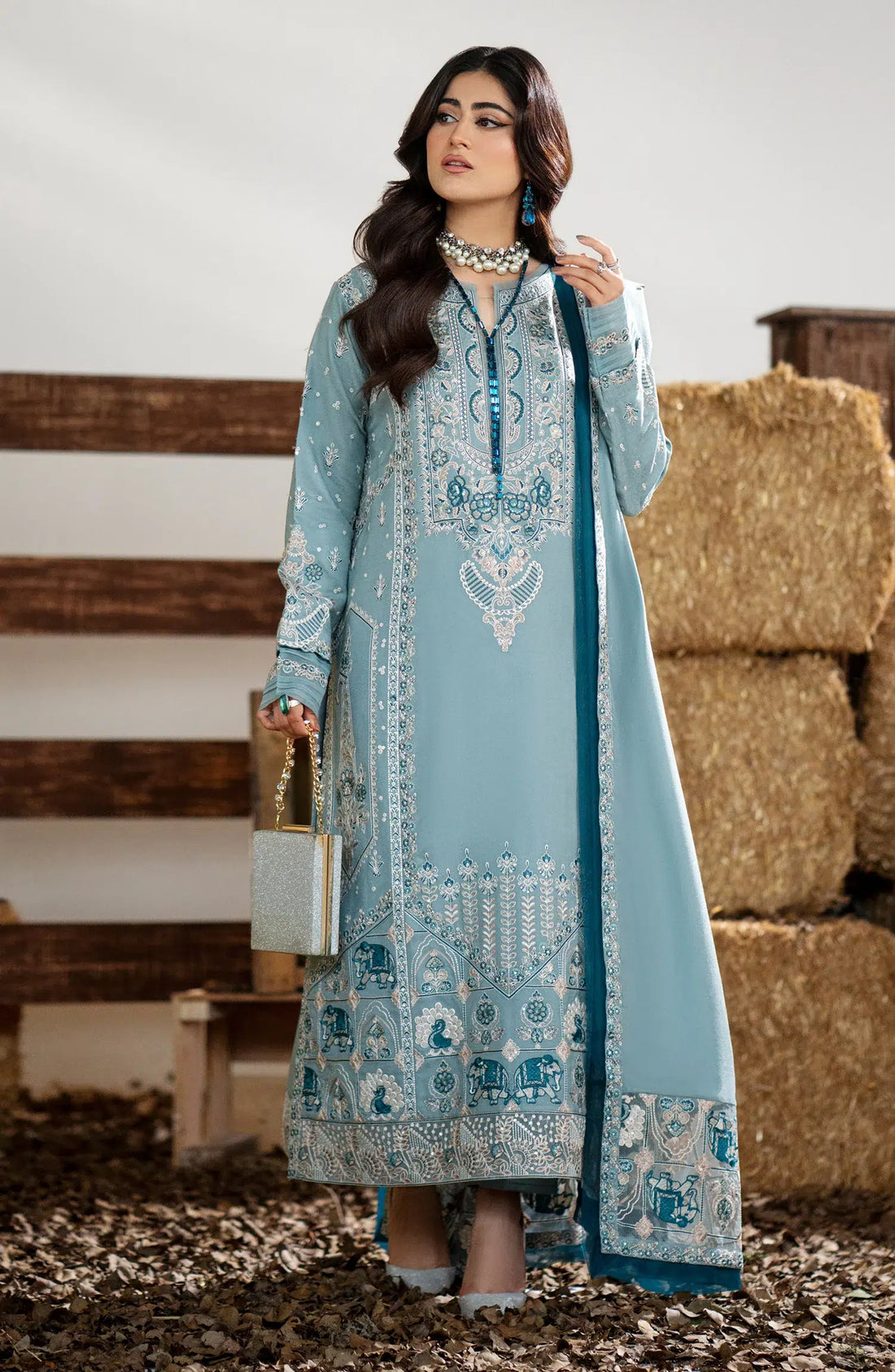 Maryum N Maria | Shehr Bano Winter 23 | PREET MW23557 - House Of Anaya