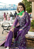 Meem | Luxury Eid Lawn 24 | MD-06 PURPLE - House of Zarish