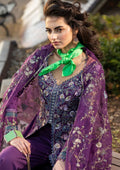 Meem | Luxury Eid Lawn 24 | MD-06 PURPLE - House of Zarish