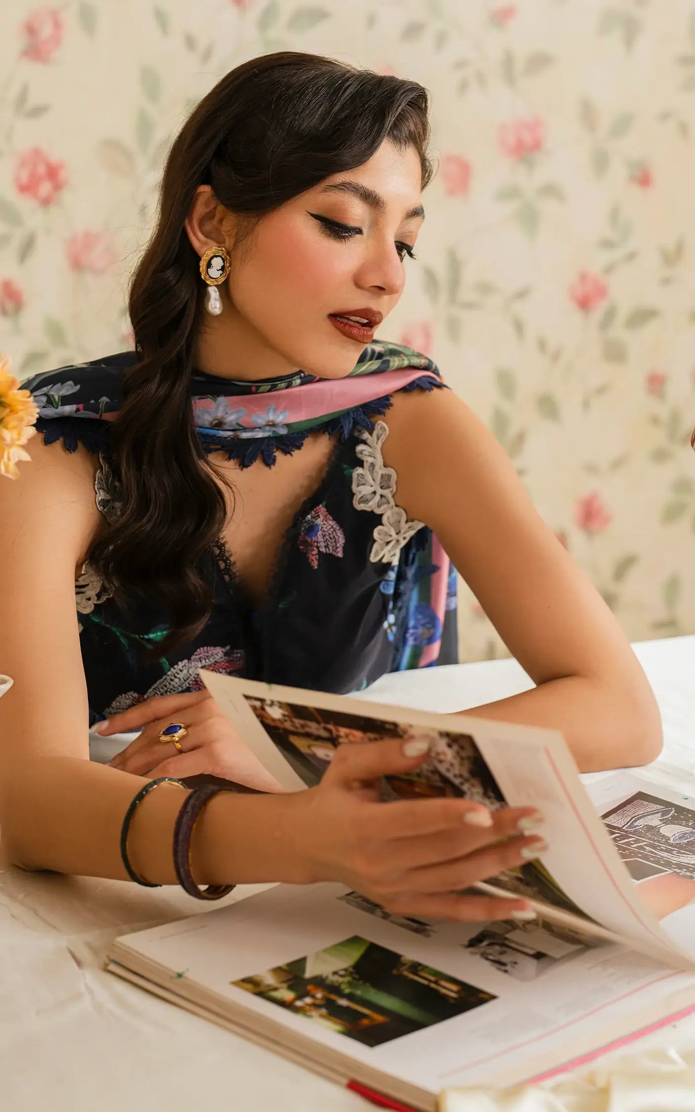 Asifa and Nabeel | Meraki Vintage 25 | Mehtab (MVL25-10) - House Of Zarish