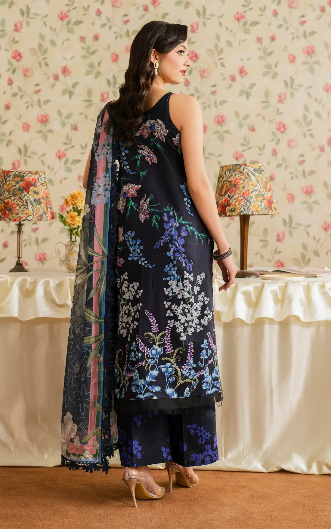 Asifa and Nabeel | Meraki Vintage 25 | Mehtab (MVL25-10) - House Of Zarish