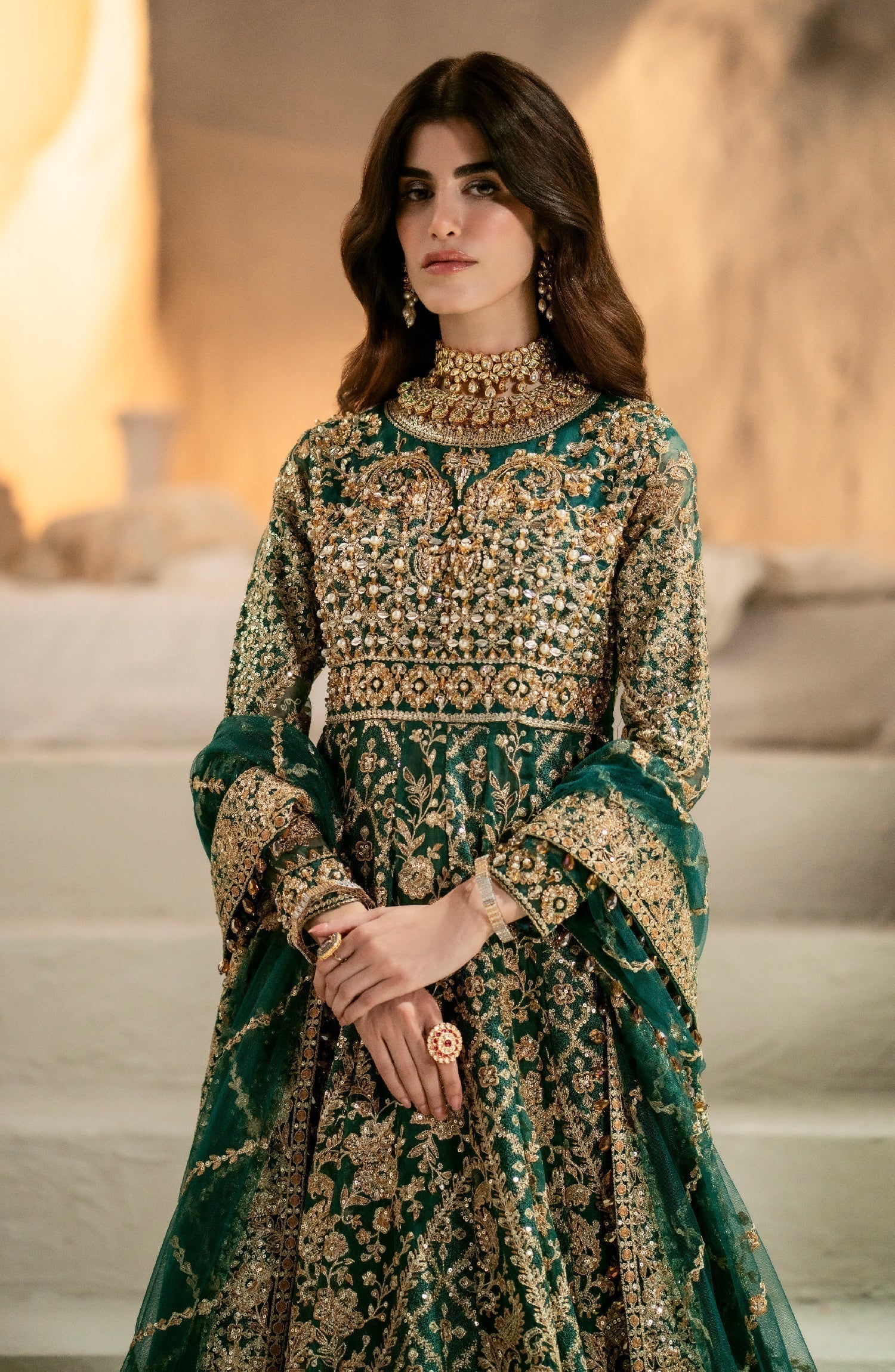 Maryum N Maria | Mehr o Maah Bridals | MW23-536-Anippe - House Of Anaya