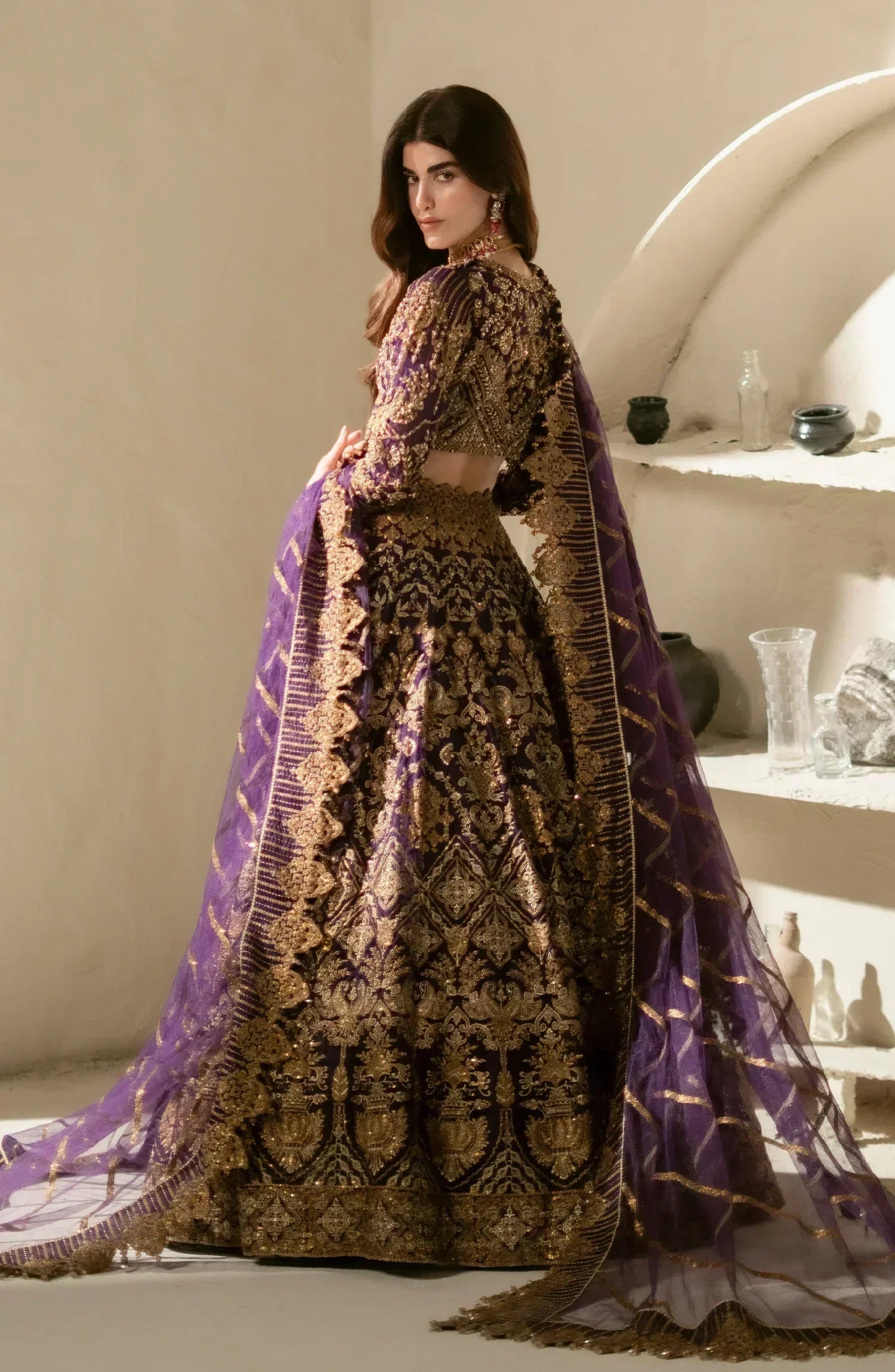 Maryum N Maria | Mehr o Maah Bridals | MW23-538-Nour - House Of Anaya