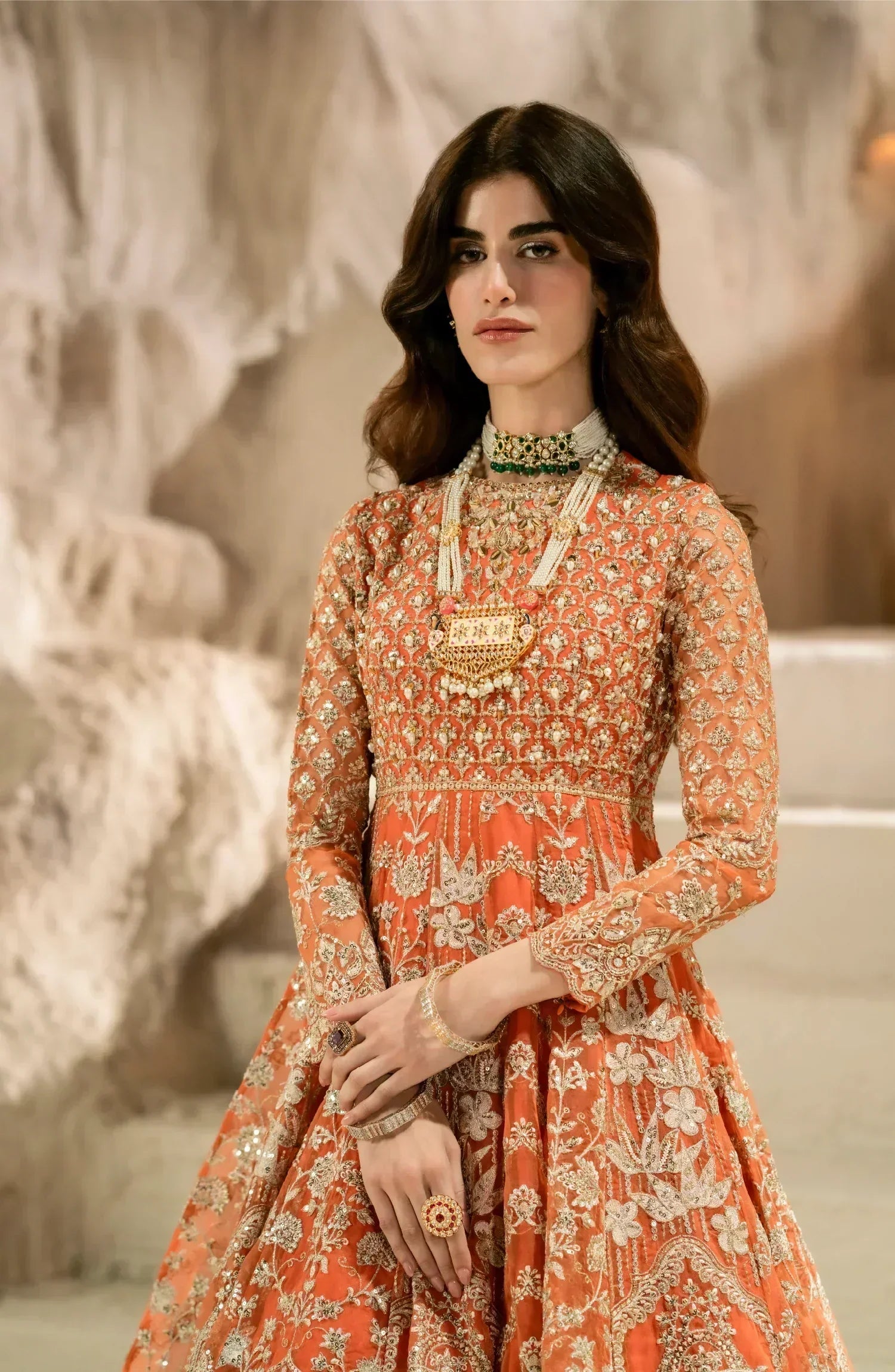 Maryum N Maria | Mehr o Maah Bridals | MW23-532-Maye - House Of Anaya