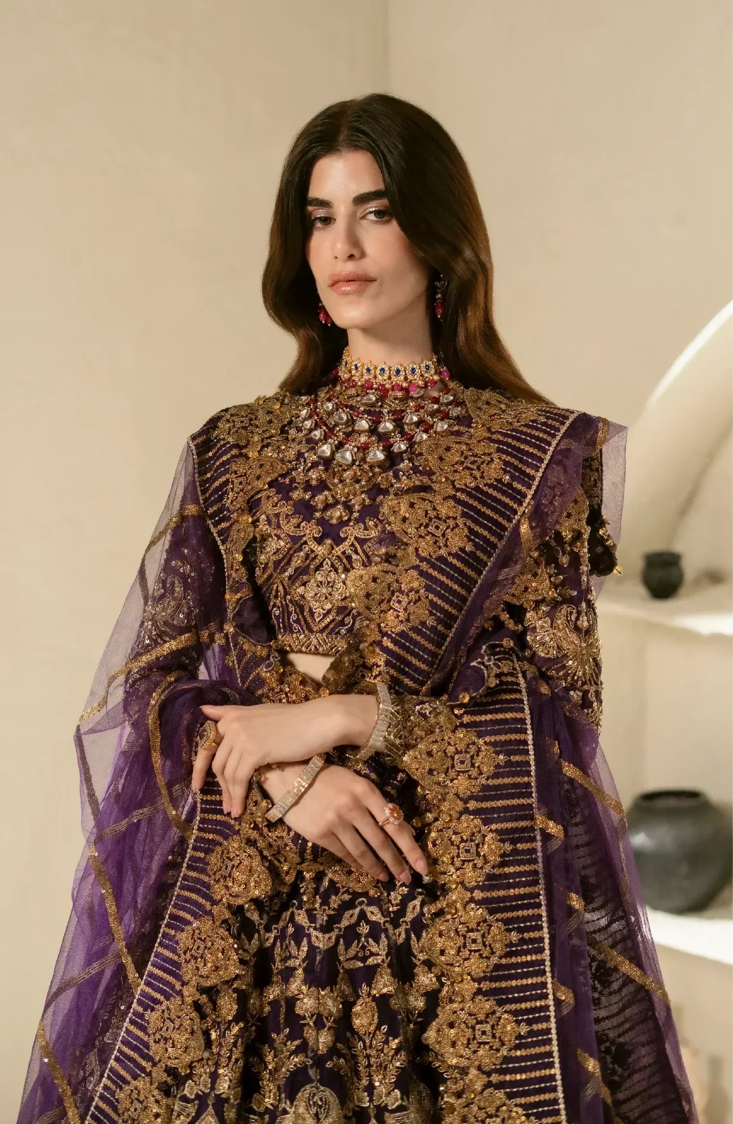 Maryum N Maria | Mehr o Maah Bridals | MW23-538-Nour - House Of Anaya