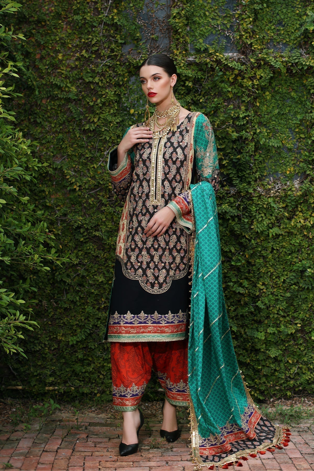 Mina Kashif | Festive Lawn | Zenel - House Of Anaya