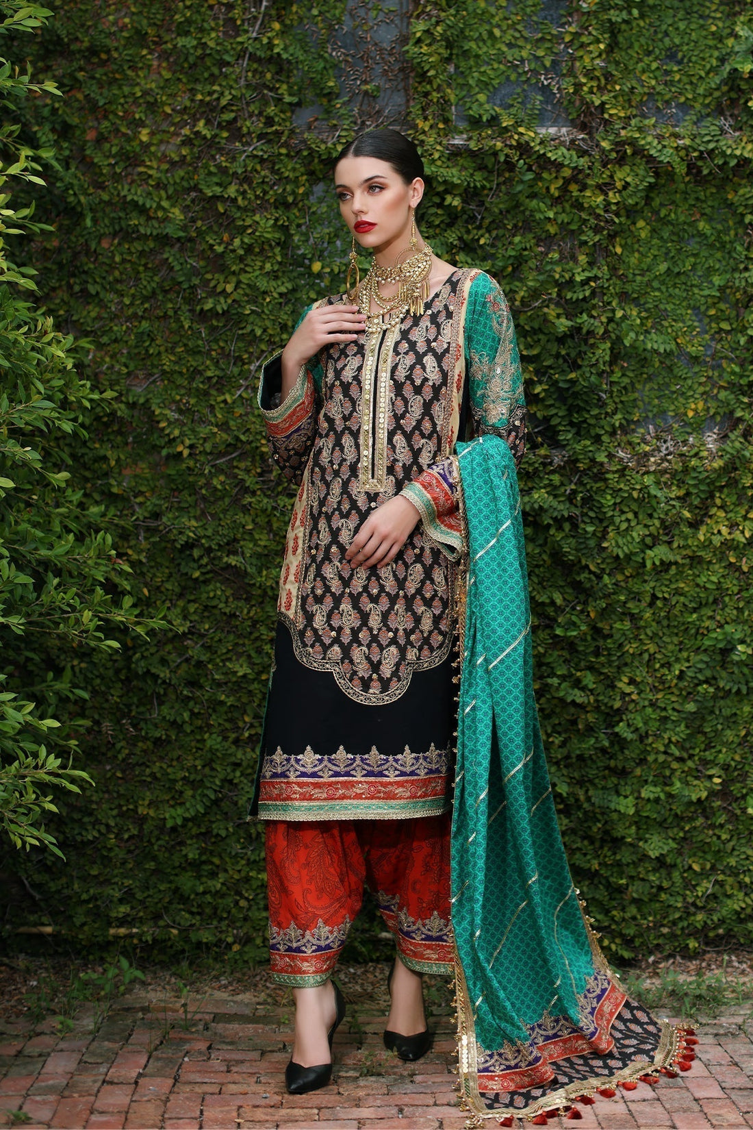 Mina Kashif | Festive Lawn | Zenel - House Of Anaya