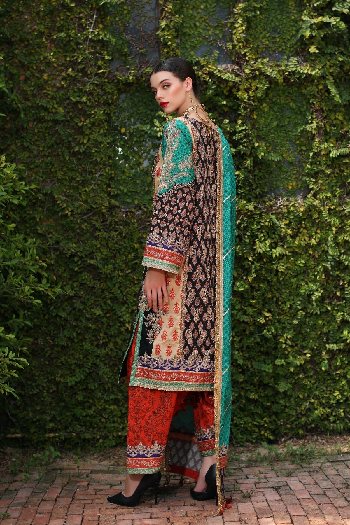 Mina Kashif | Festive Lawn | Zenel - House Of Anaya