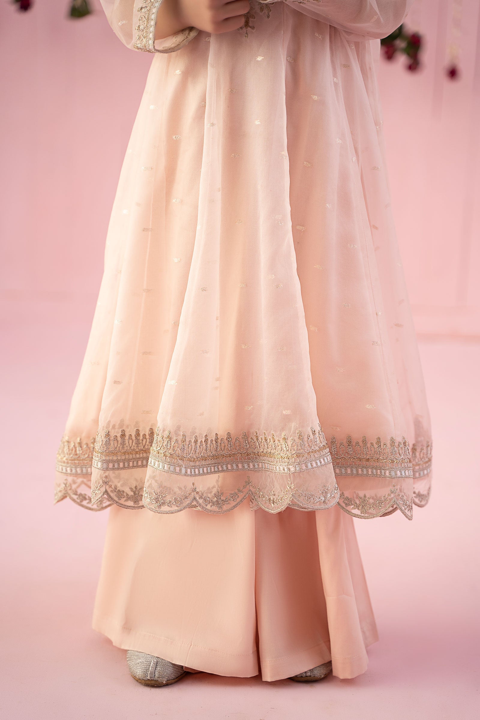 Maria B | 3 Piece Embroidered Organza Suit | MKS-EF24-19 - Libasekhas