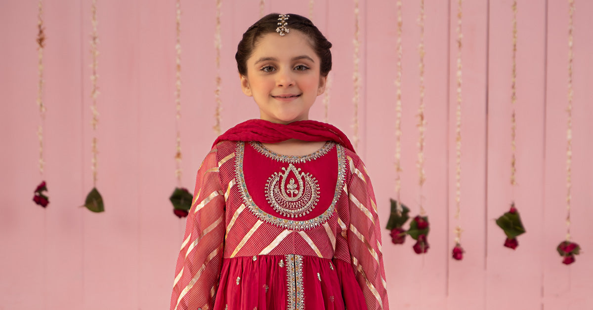 Maria B | 3 Piece Embroidered Organza Suit | MKS-EF24-27 - House Of Zarish