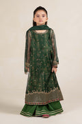 Maria B | 3 Piece Embroidered Cotton Net Suit | MKS-W24-01 - House Of Zarish