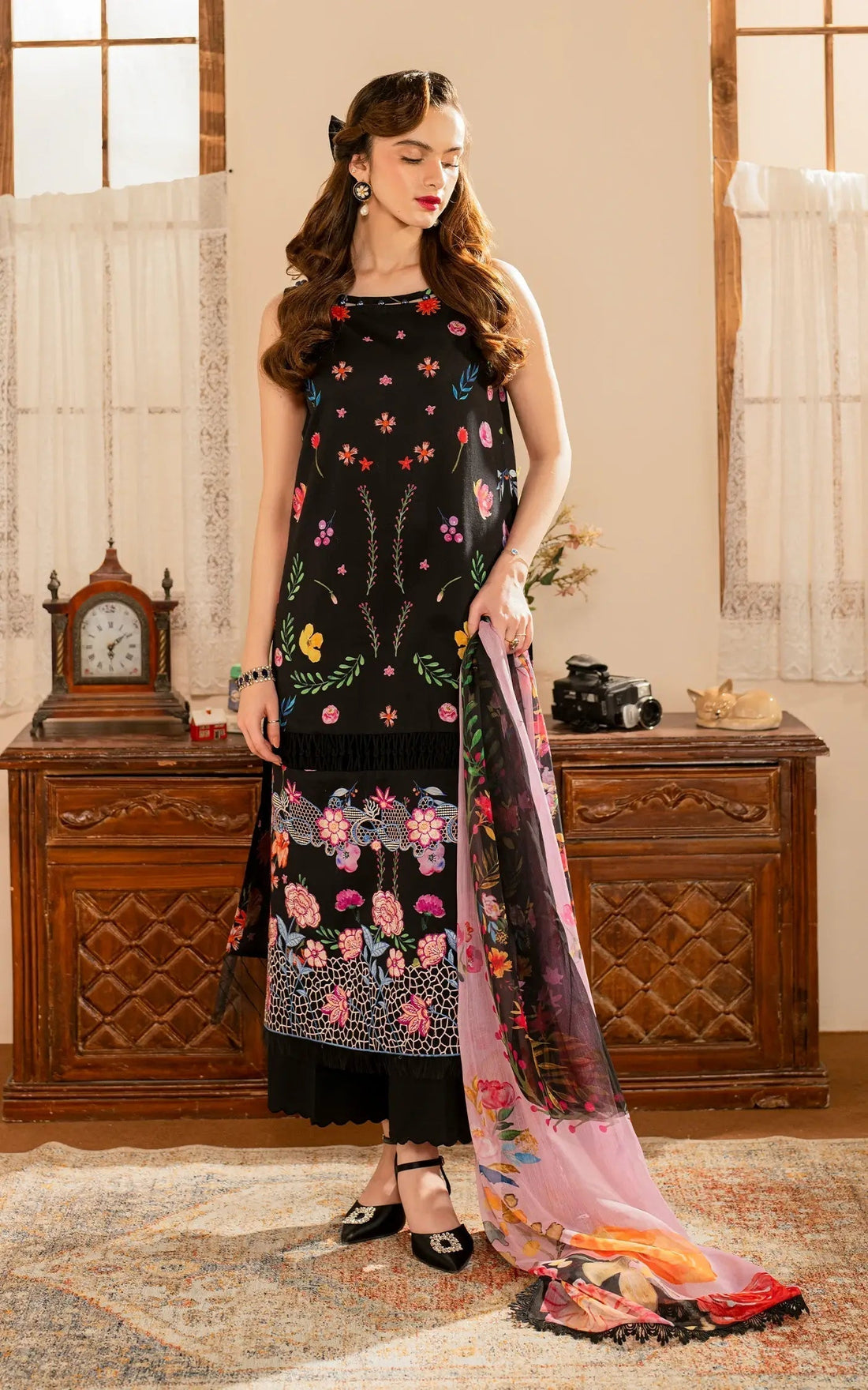 Asifa and Nabeel | Meraki Vintage 25 | Morbagh (MVL25-08) - House Of Anaya