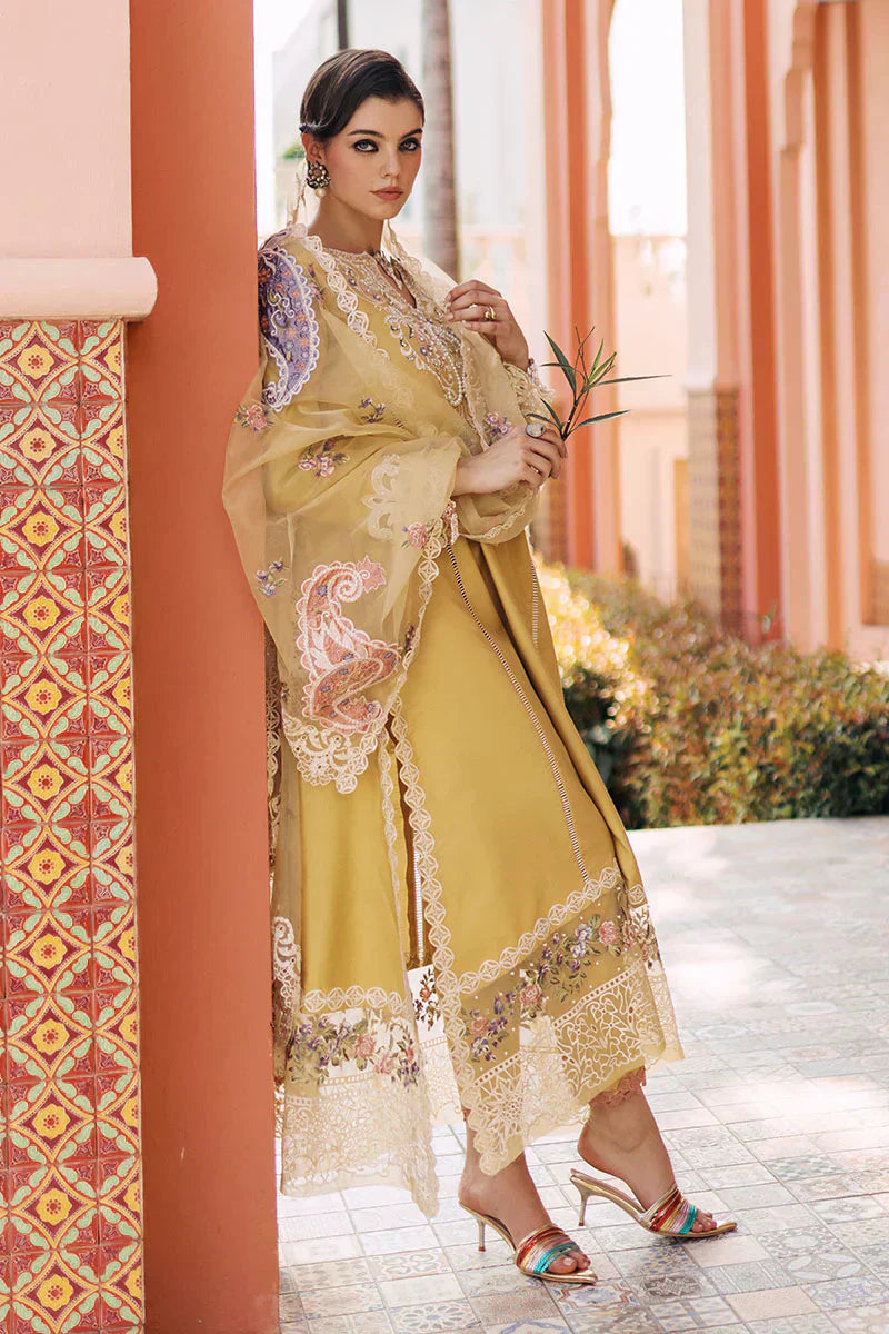 Mushq | Tehreem Luxury Pret 24 | GOLDEN GLIMMER - House Of Anaya