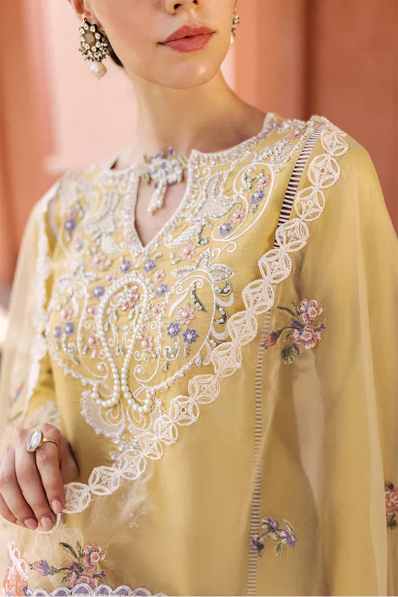 Mushq | Tehreem Luxury Pret 24 | GOLDEN GLIMMER - House Of Anaya