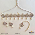 Ayeza Khan Necklace-0435 - House Of Zarish
