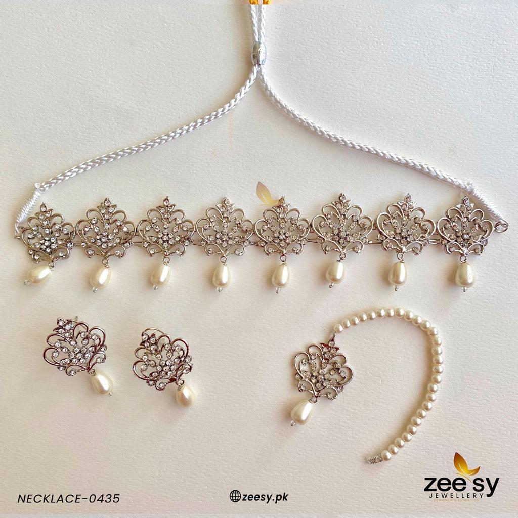 Ayeza Khan Necklace-0435 - House Of Zarish