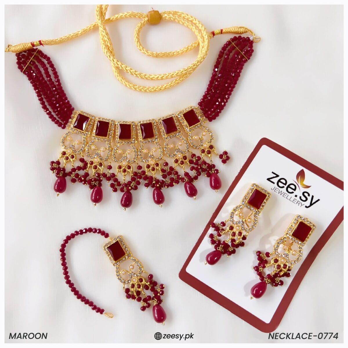 Necklace-0774 - House Of Zarish