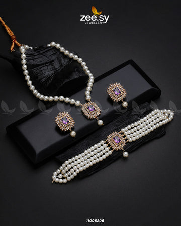 Mala Necklace-0850 - House Of Zarish