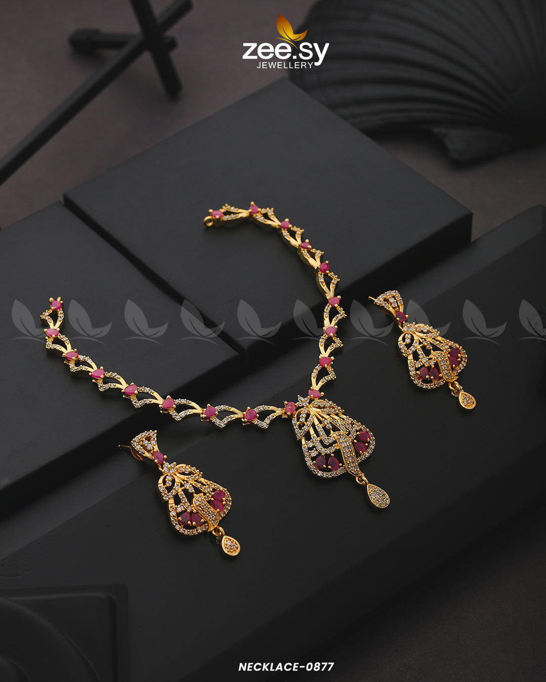 Necklace-0877 - House Of Zarish
