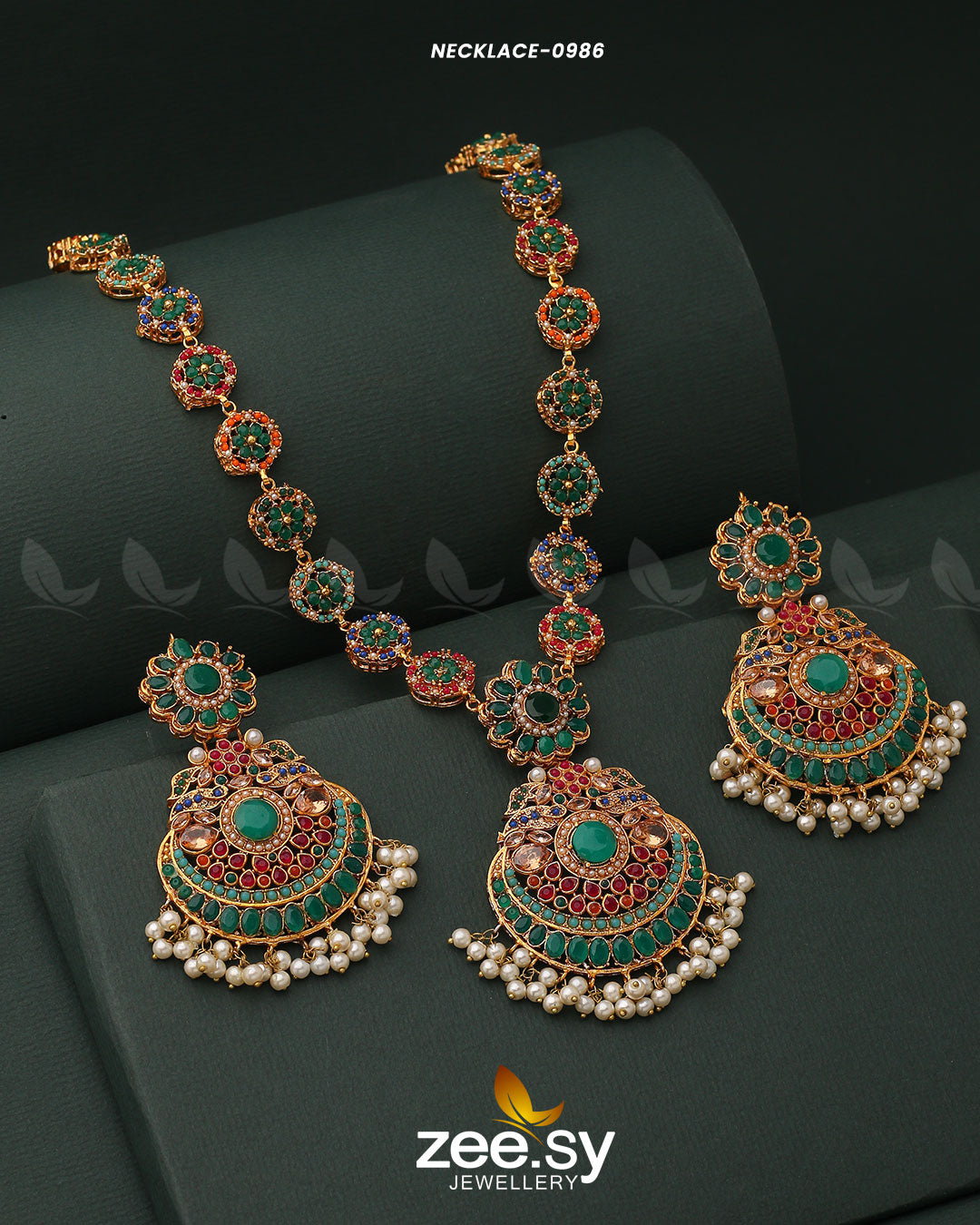 Mala Necklace-0986 - House Of Zarish