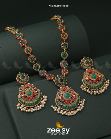 Mala Necklace-0986 - House Of Zarish
