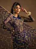 Nayab by Myeesha Embroidered Net Unstitched 3Pc Suit MF23-07 Neelum - Riwayat-e-khas