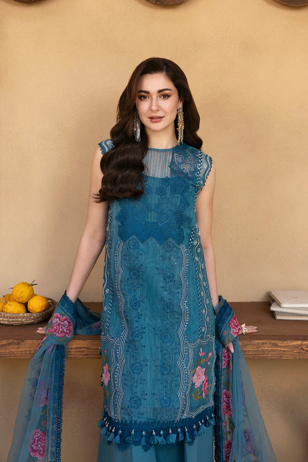 Saira Rizwan | Luxury Lawn 25 | ALMA-SRL25-12
