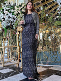 Epoque | Ciel Luxury Couture | Noir - House Of Anaya