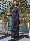 Epoque | Ciel Luxury Couture | Noir - House Of Anaya