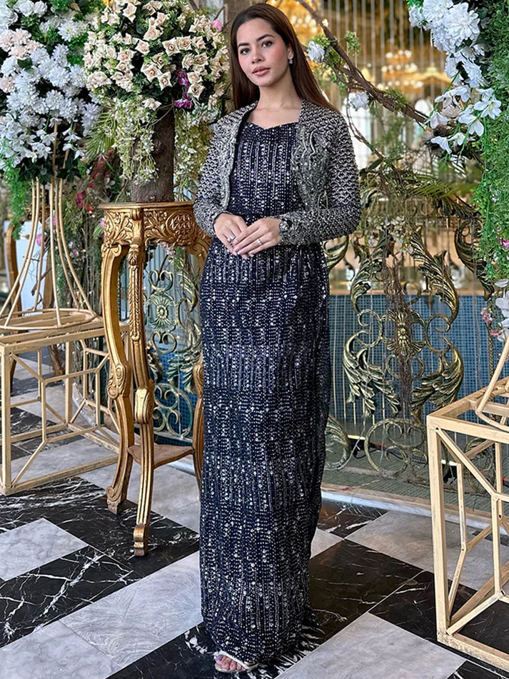 Epoque | Ciel Luxury Couture | Noir - House Of Anaya