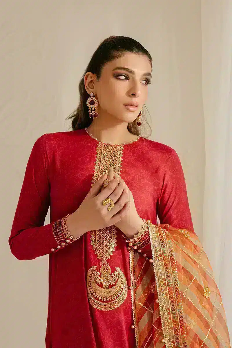 Cross Stitch | Wedding Festive 23 | POMPEIAN RED - House Of Anaya