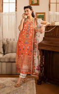 Asifa and Nabeel | Meraki Vintage 25 | Naranji (MVL25-01) - House Of Zarish