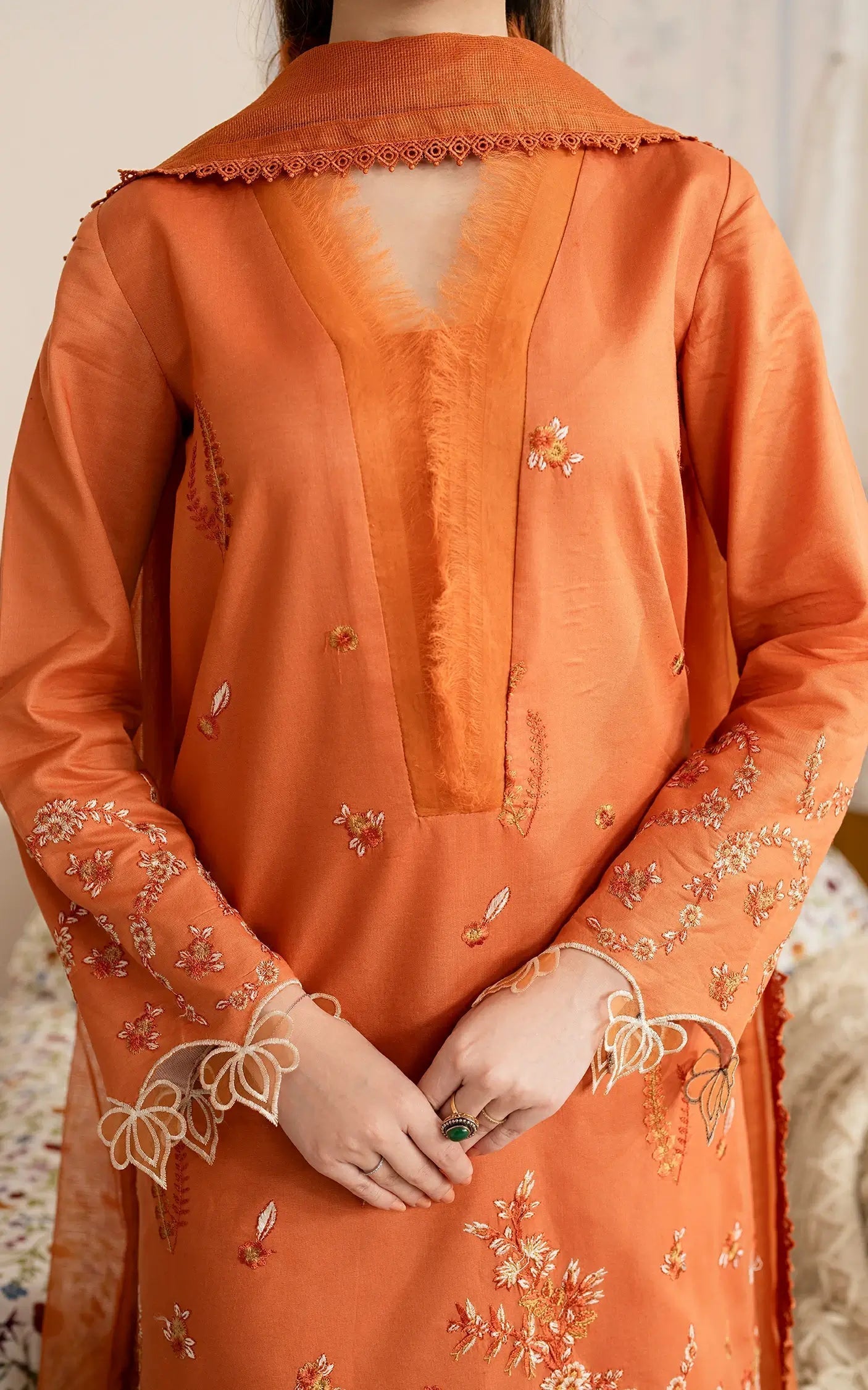 Asifa and Nabeel | Meraki Vintage 25 | Nargis (MVL25-19) - House Of Zarish