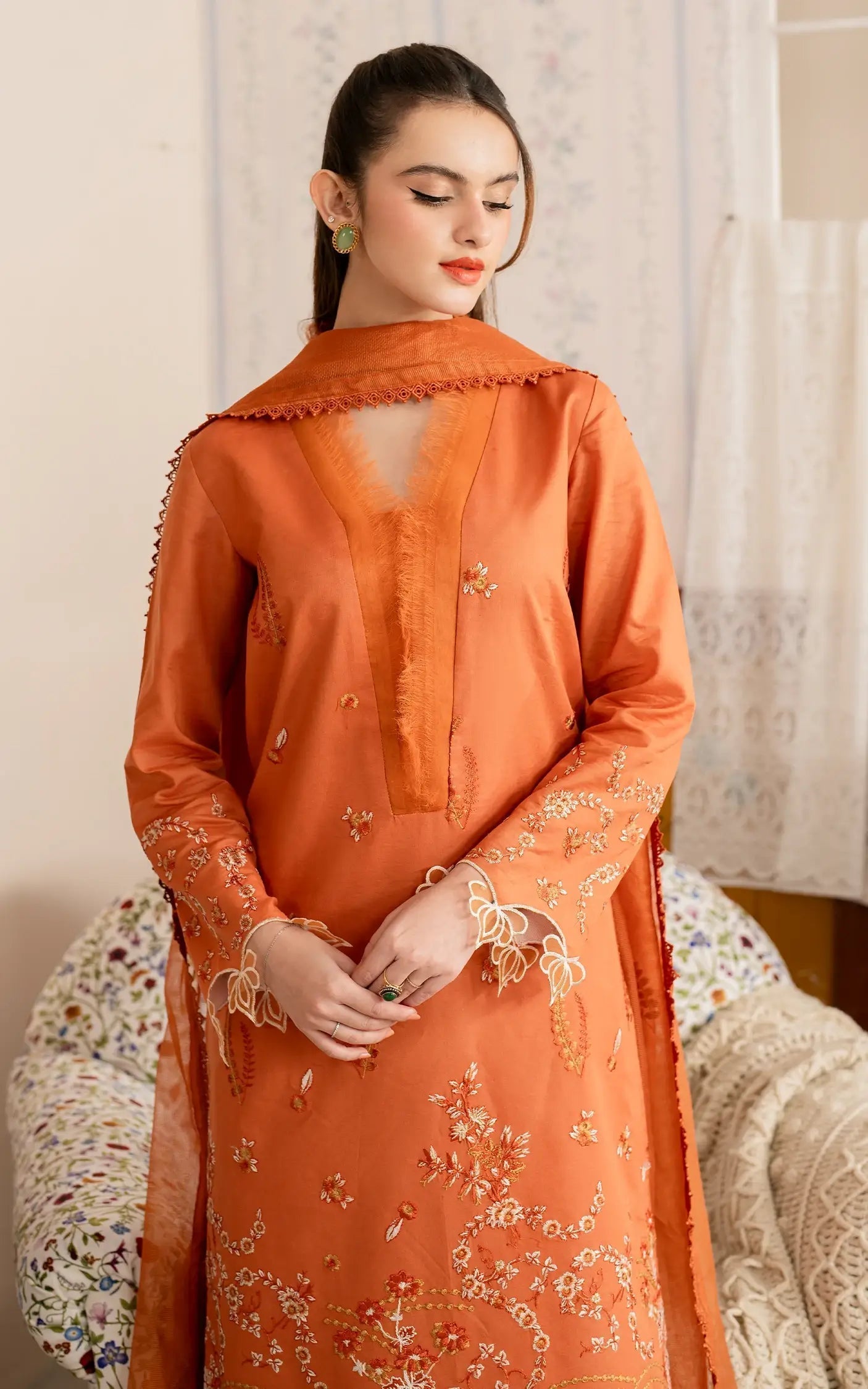 Asifa and Nabeel | Meraki Vintage 25 | Nargis (MVL25-19) - House Of Zarish