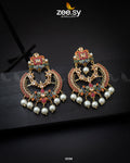 Naurattan Chandbali Earrings - House Of Zarish
