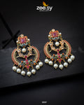 Naurattan Chandbali Earrings - House Of Zarish