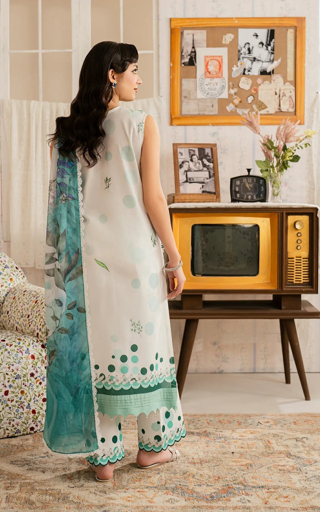Asifa and Nabeel | Meraki Vintage 25 | Nazneen (MVL25-15) - House Of Zarish