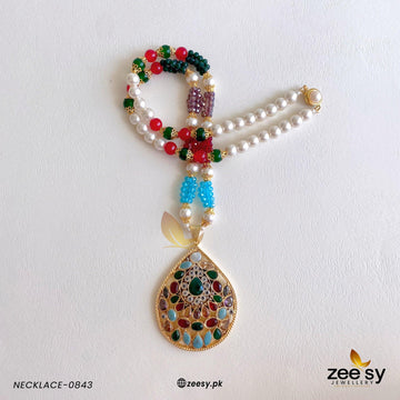 Mala Necklace-0843 - House Of Zarish
