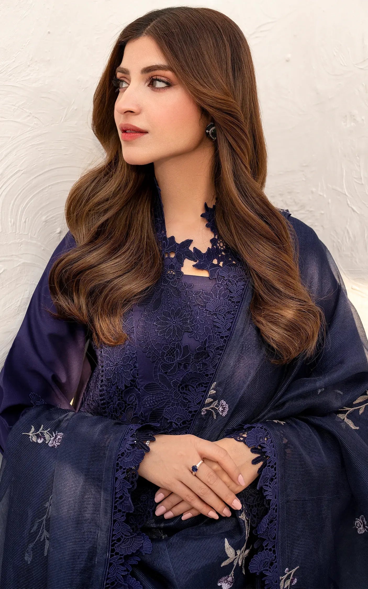 Asifa and Nabeel | Azalia Summer 25 | Nile (AZL25-08) - House Of Zarish