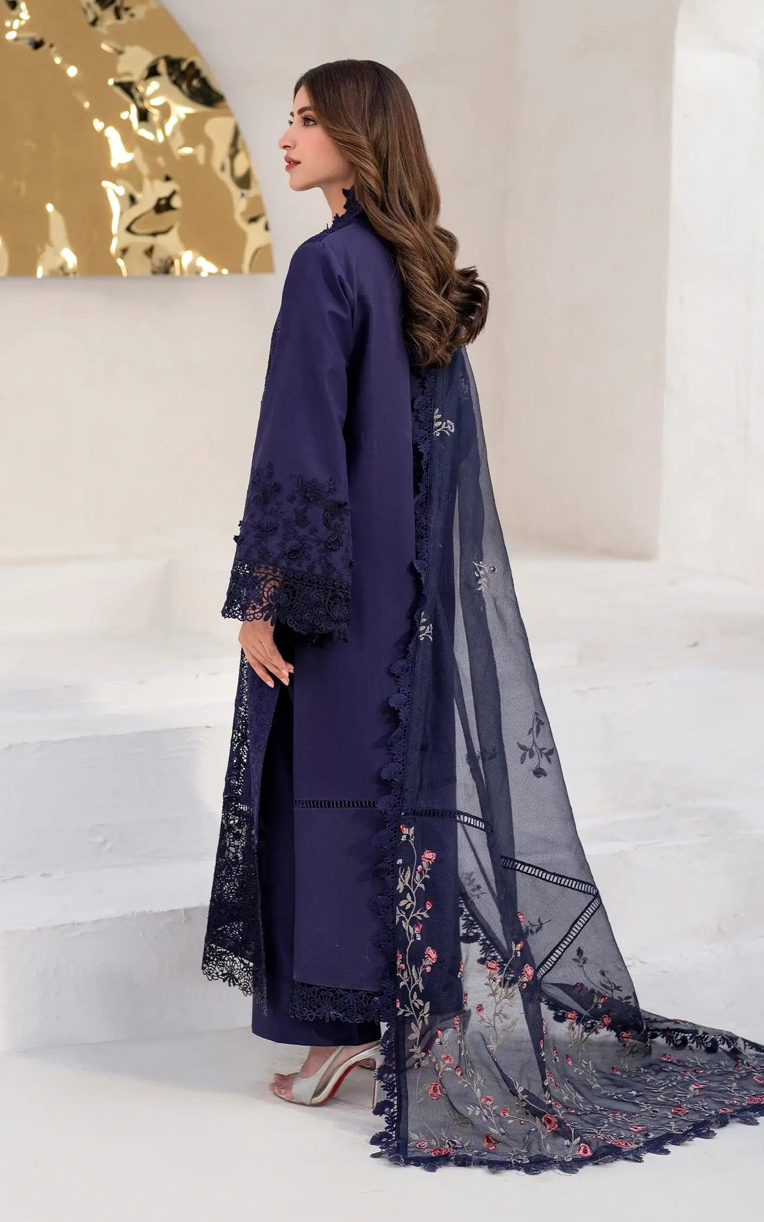 Asifa and Nabeel | Azalia Summer 25 | Nile (AZL25-08) - House Of Zarish