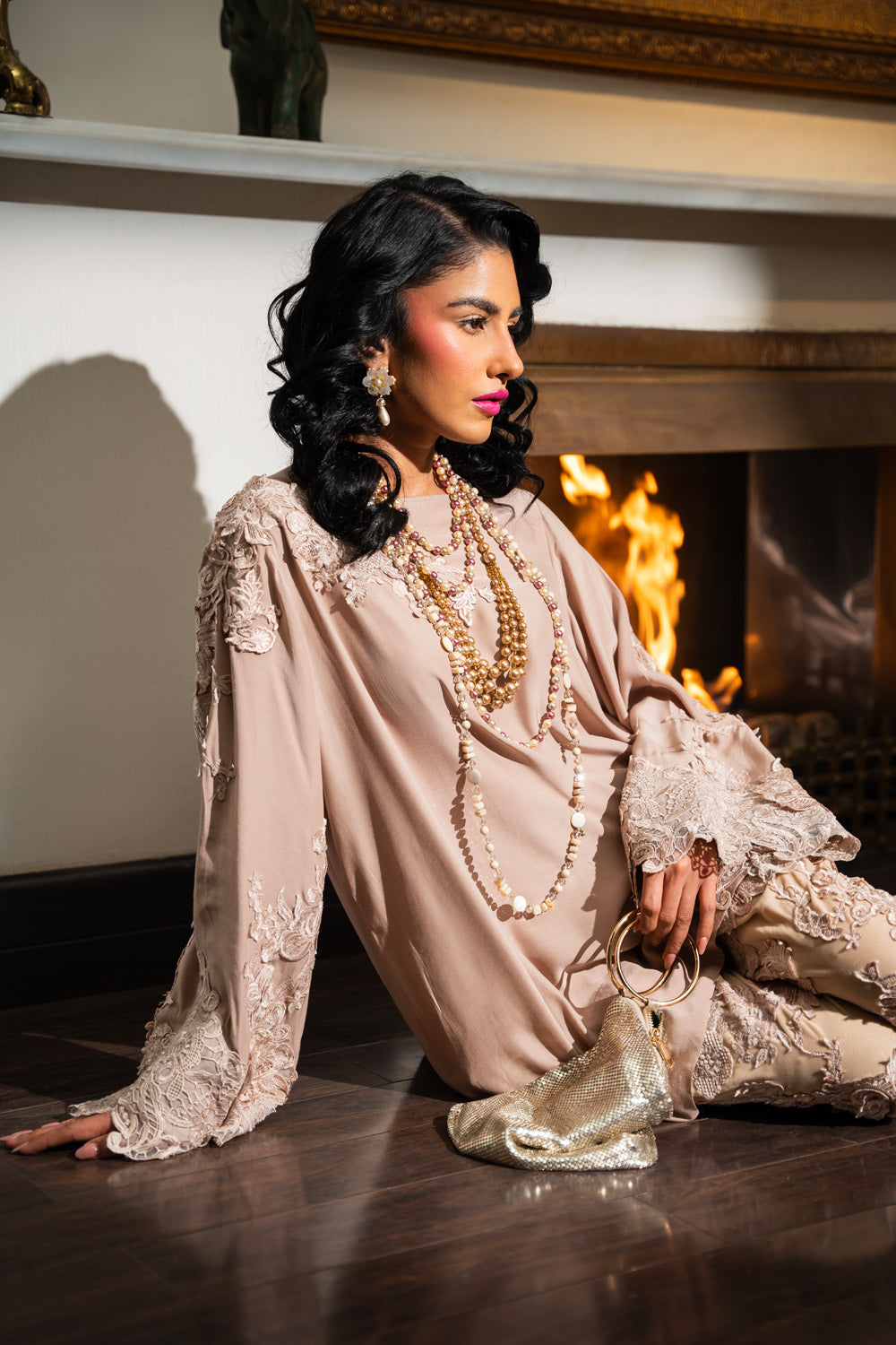 Nilofer Shahid | Aatish the Fire Within | Jahanzadi (2pc) č?Žč?? Aatish The Fire within - House Of Zarish