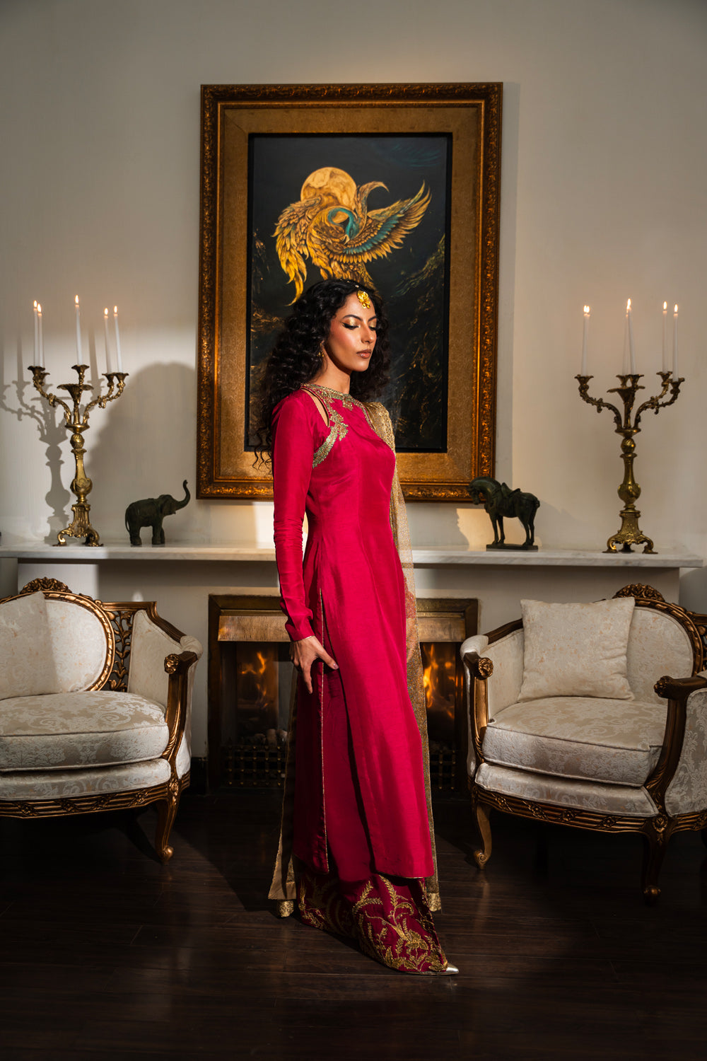 Nilofer Shahid | Aatish the Fire Within | Ulfat (3pc) č?Žč?? Aatish The Fire within - House Of Zarish