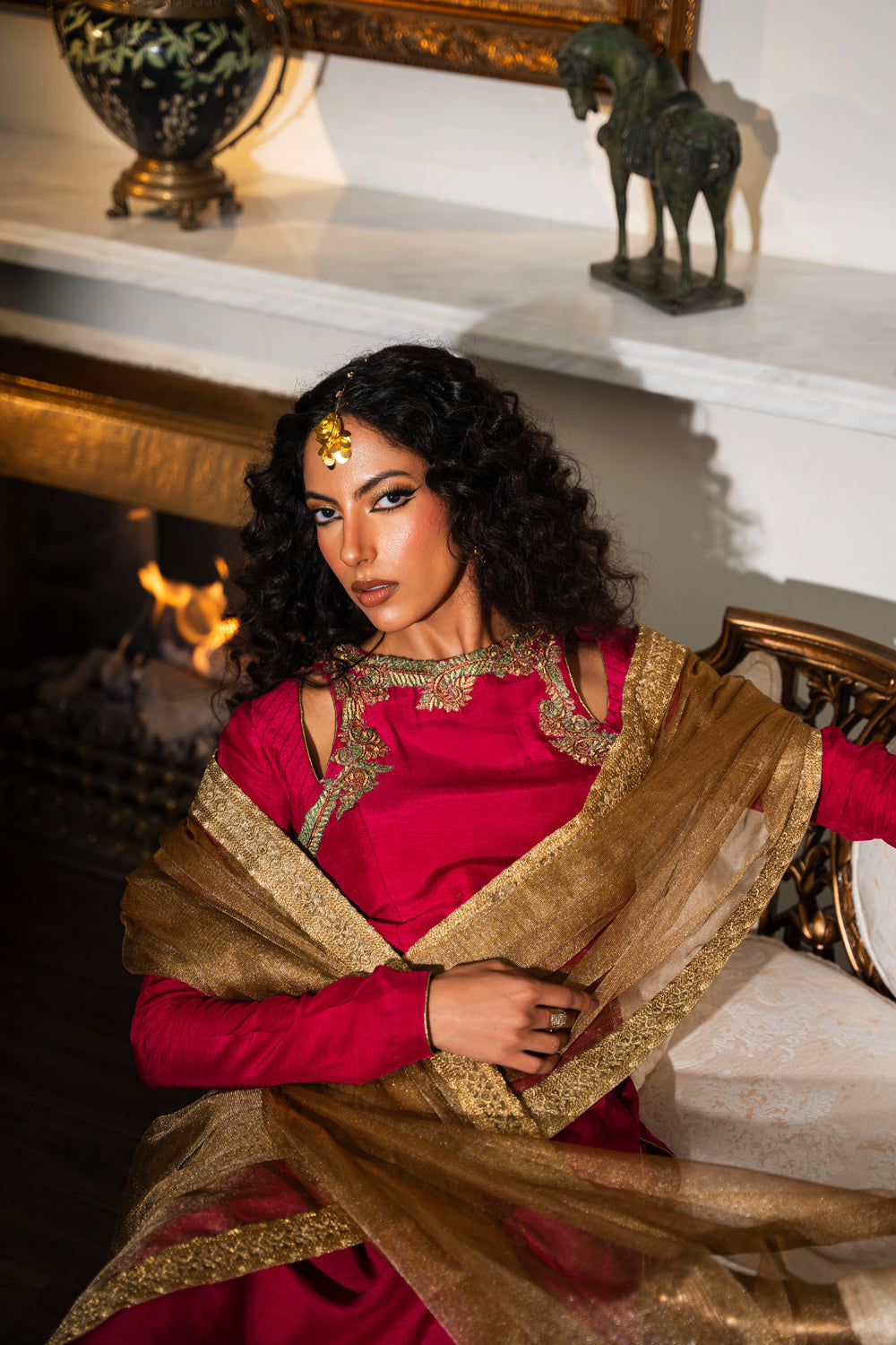 Nilofer Shahid | Aatish the Fire Within | Ulfat (3pc) č?Žč?? Aatish The Fire within - House Of Zarish