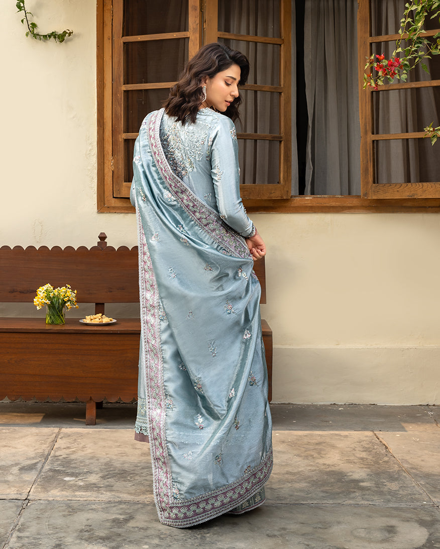 Mushq | Sunehri Lama Silk | Nissa