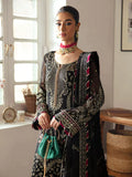 Gulaal | Embroidered Chiffon 23 | NOIR GL-EC-23V1-06 - House Of Anaya