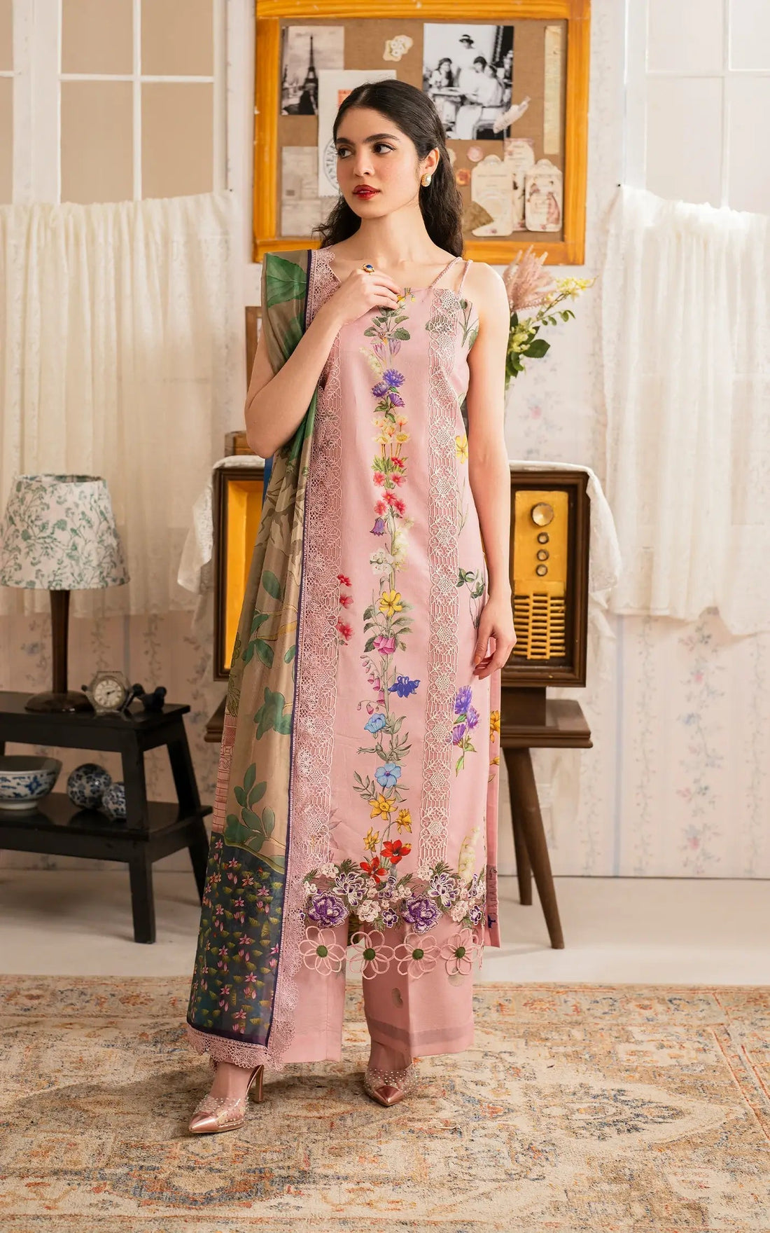 Asifa and Nabeel | Meraki Vintage 25 | Noor (MVL25-14) - House Of Anaya