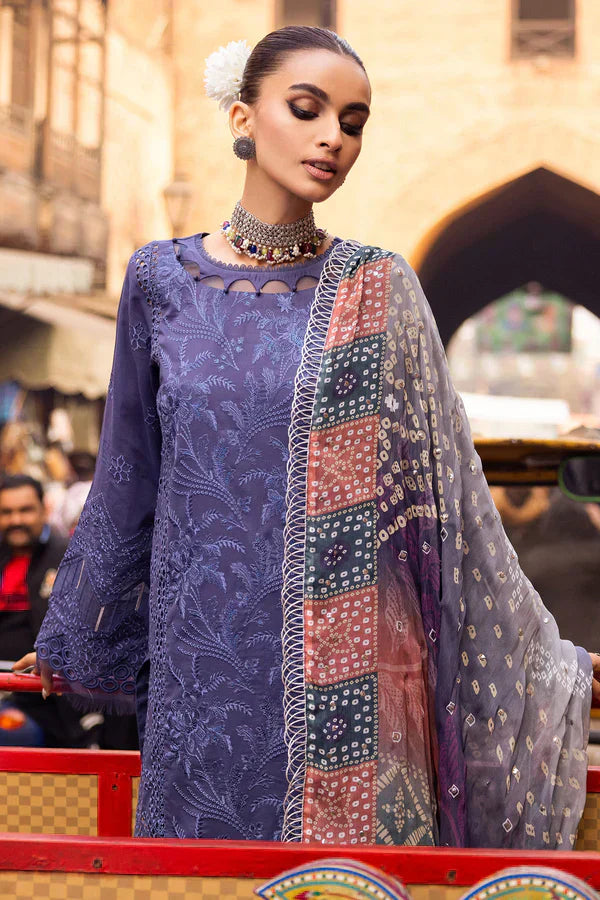 Nureh | Bazaar Lawn Chikankari 24 | NS-127 - House Of Anaya
