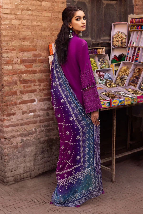 Nureh | Bazaar Lawn Chikankari 24 | NS-125 - House Of Anaya